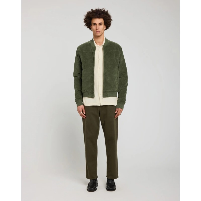 PULLIN Steevo Royblack Corduroy | Veste bomber