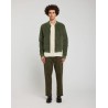 PULLIN Steevo Royblack Corduroy | Veste bomber