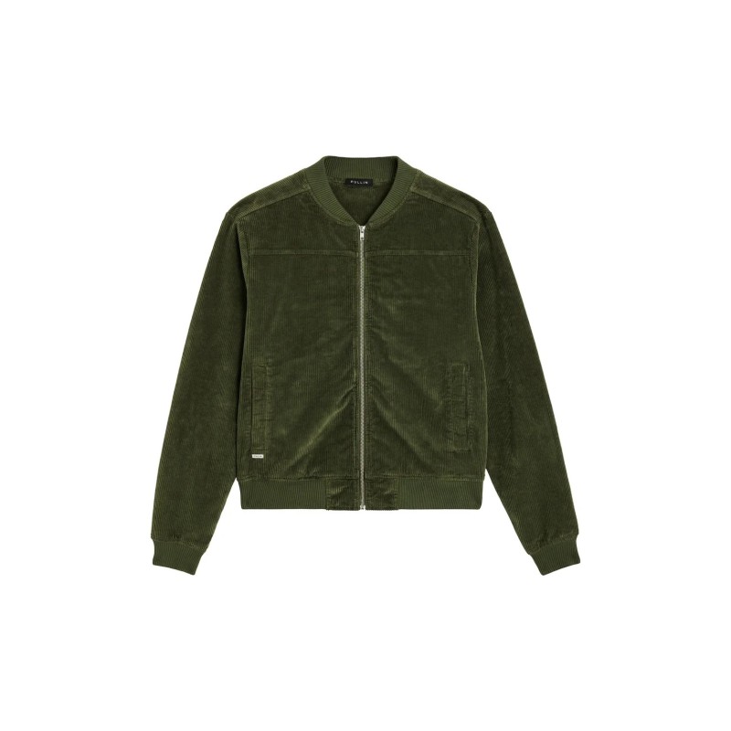 PULLIN Steevo Royblack Corduroy | Veste bomber