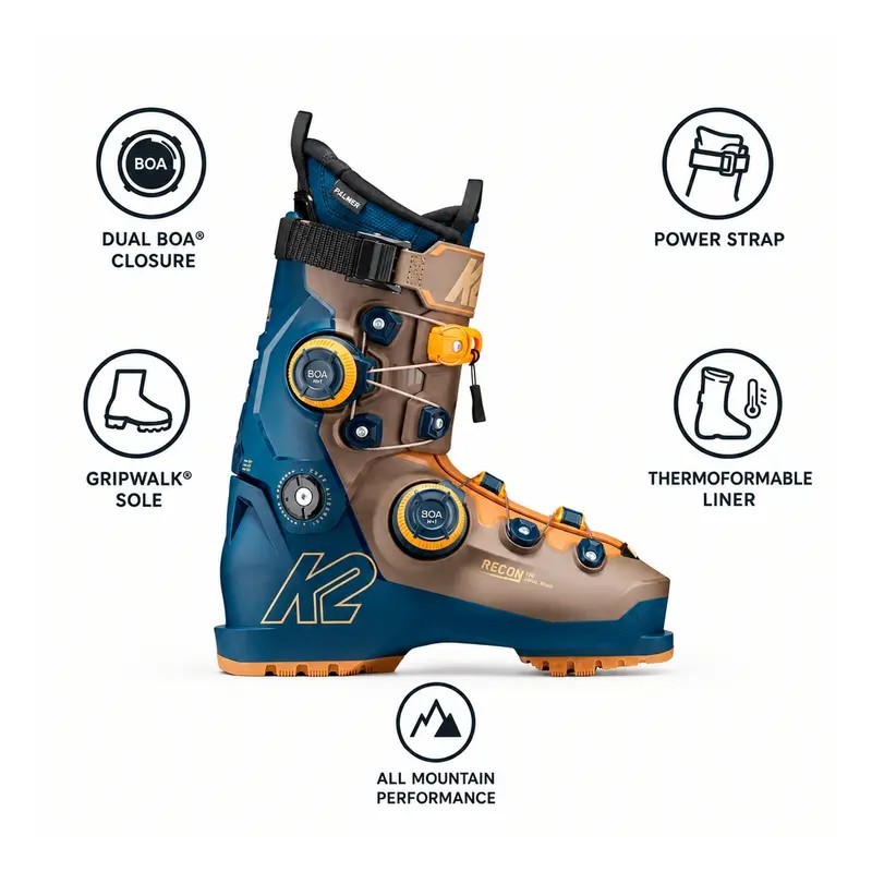 Recon 120 Zonal Boa | Chaussures de ski alpin homme
