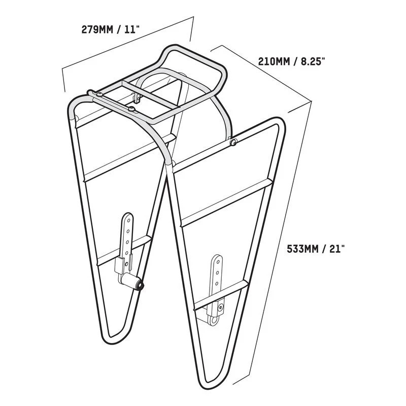 Blackburn Outpost Front Rack | Porte-bagages avant vélo et bikepacking