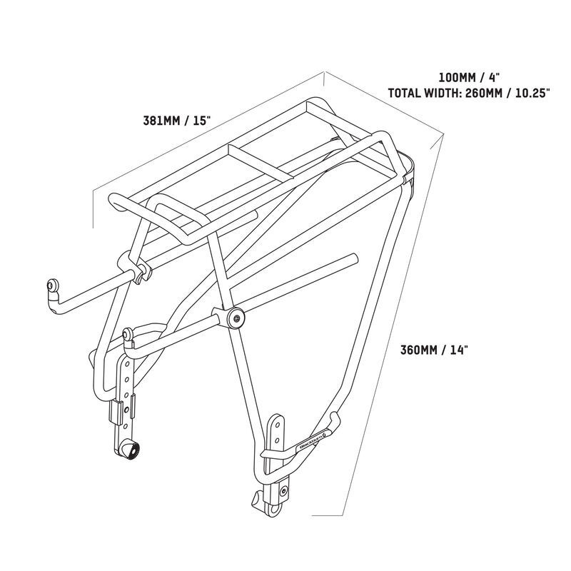 Blackburn Outpost Rear Rack | Porte-bagages arrière vélo