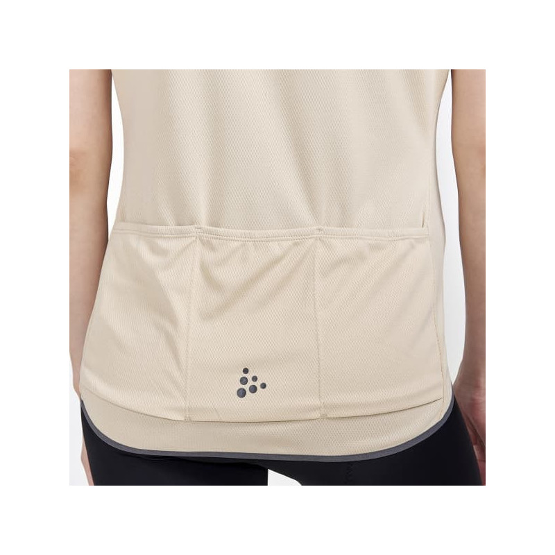 Core Endu Logo Jersey W Ecru