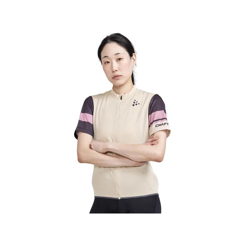 Core Endu Logo Jersey W Ecru