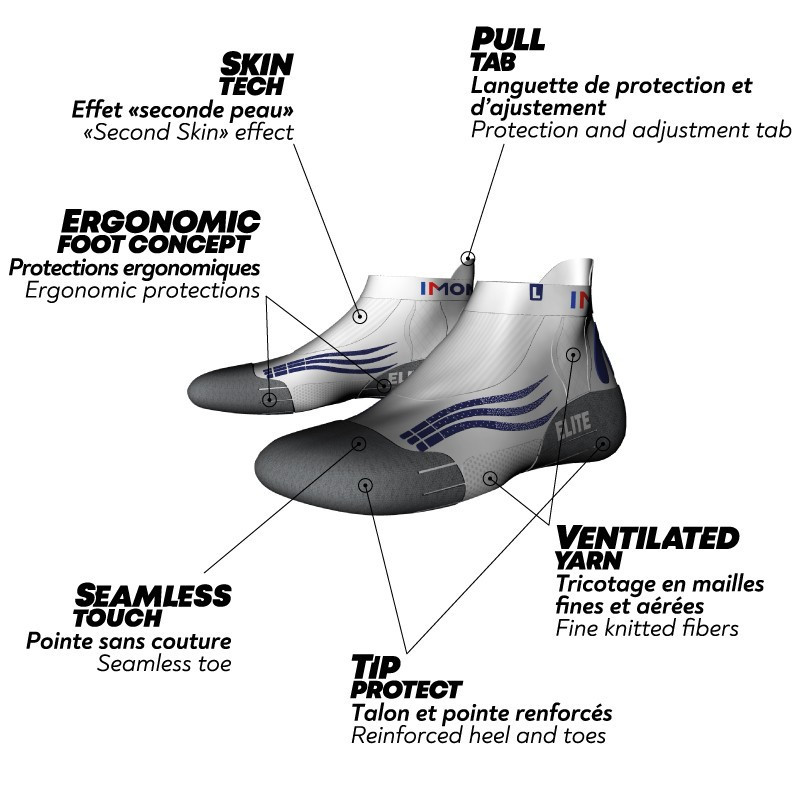 Socquette Run Elite