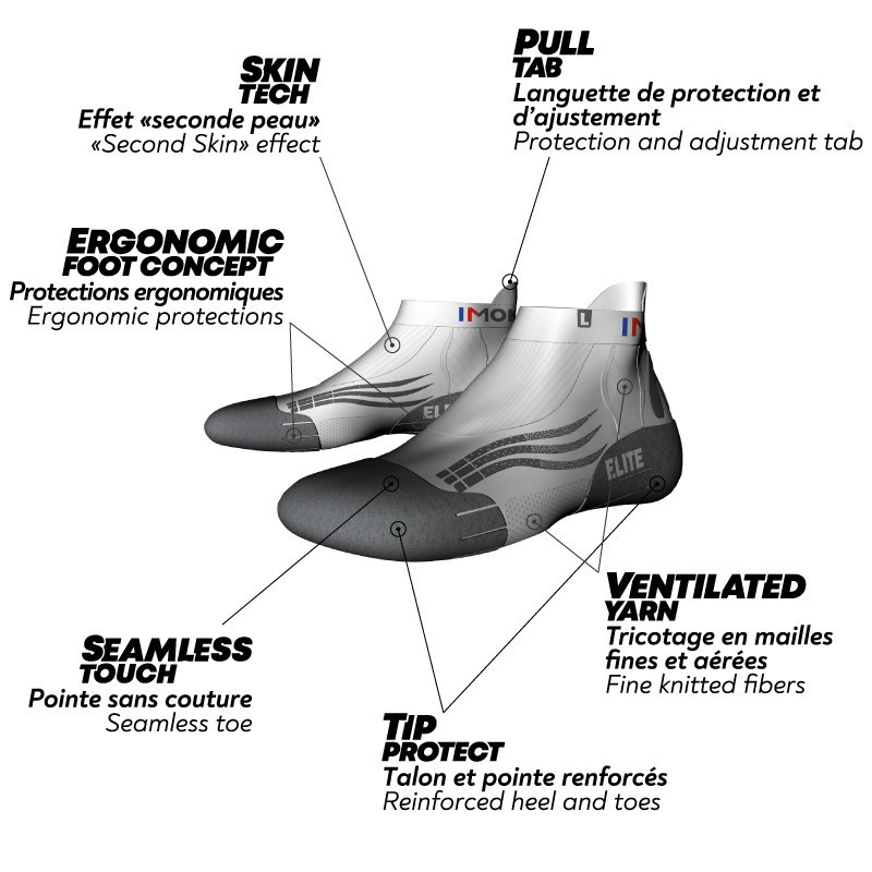 Socquette Run Elite