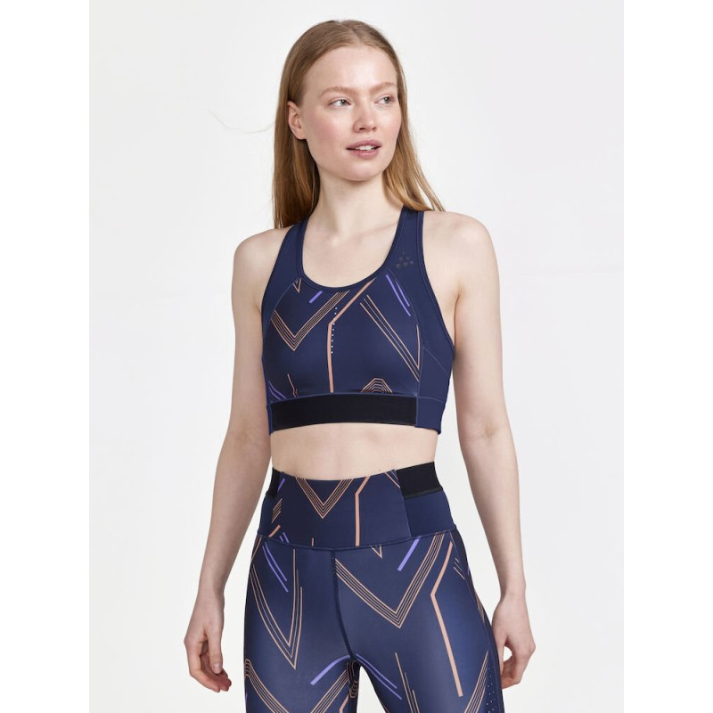 Pro Hit Blocked Sport Top W BL
