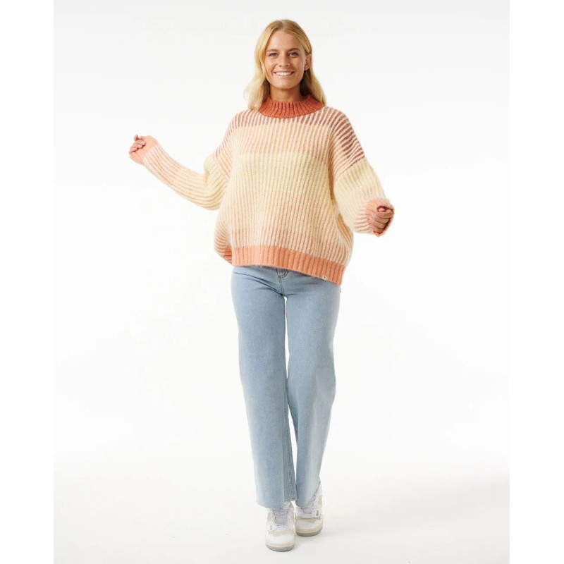 Soleil Rib Knit Crew