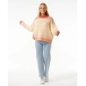 Soleil Rib Knit Crew