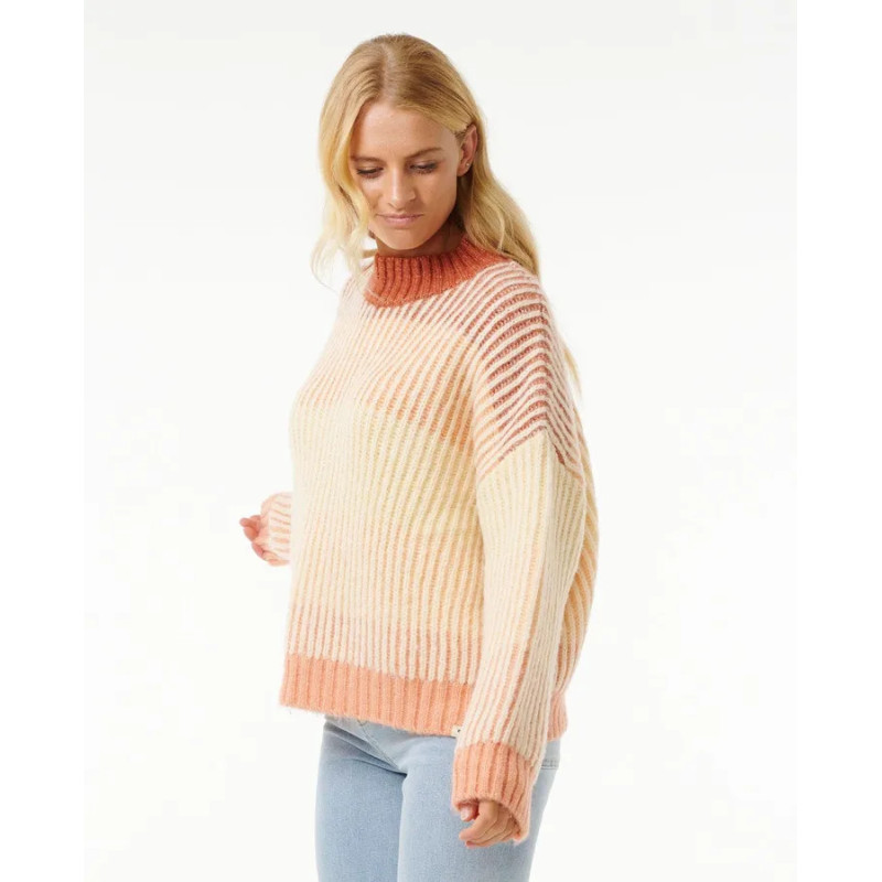 Soleil Rib Knit Crew