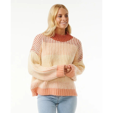 Soleil Rib Knit Crew